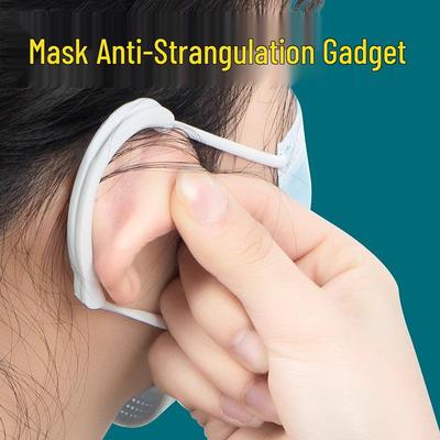 Comfort Silicone Mask Ear Support: No Strangle, No Pain for Adults & Kids