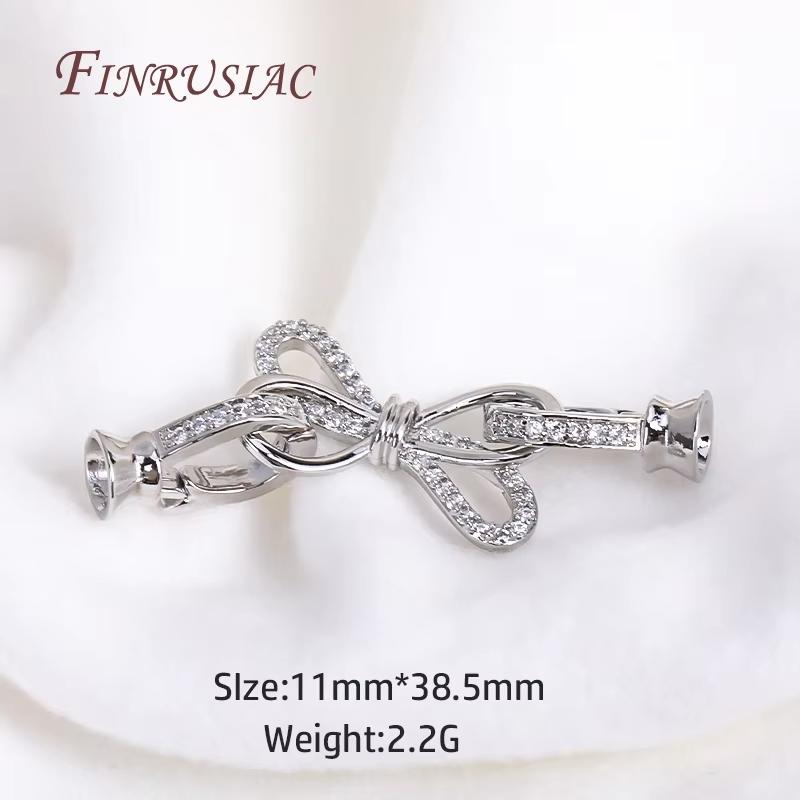 Pearl Clasps 18K Gold Plated Necklace Clasp For Jewelry Connectors DIY Bracelets Accessories,Locks For Jewelry Making Supplies