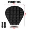 Motorcycle Sponge Seat Cover Scooter Seat Cushion Ride Pillow Pad Breathable Anti-Skid Non Inflatable For Moto Outdoor Riding