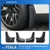 Mud Flaps For Tesla Model Y L 2025 2026 All Weather TPE 4Pcs No Drilling Front Rear Car Fender Protection Exterior Accessories