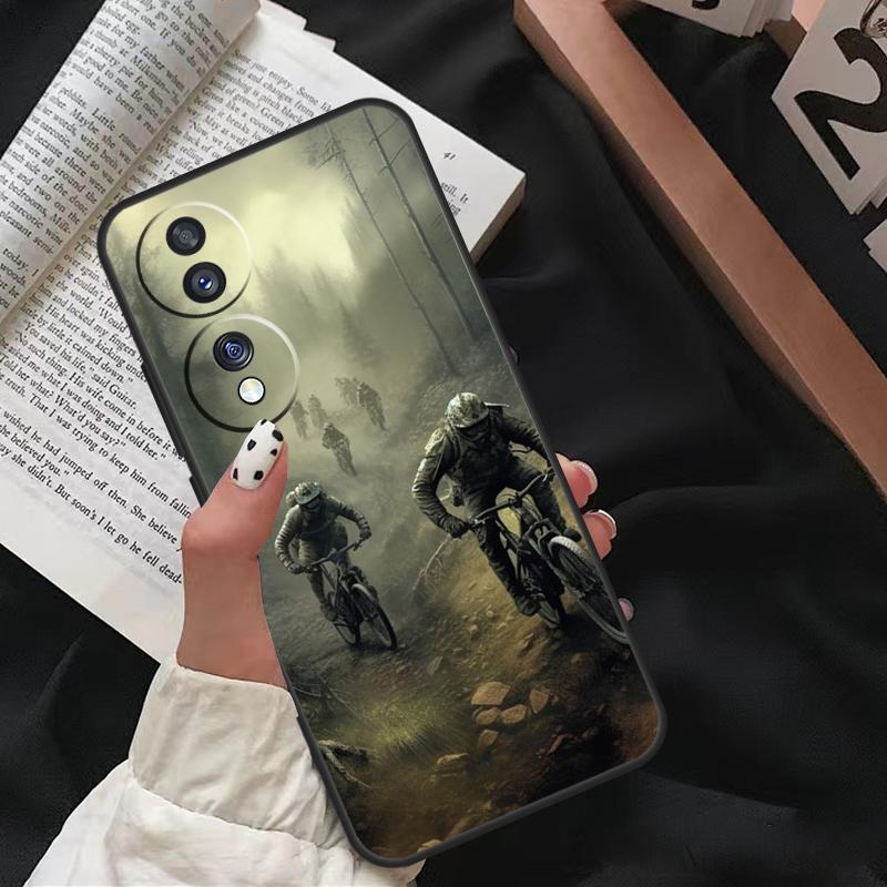 Mountain Bike Bicycle MTB For Honor Magic 8 Pro 7 5 6 Lite Case For Honor 400 200 70 50 X8c X8b X9a X9b X9c X9d Win RT
