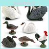 Animal Figurine Collection With Ducks Rooster Swans In Plastic For Classroom And Home Display