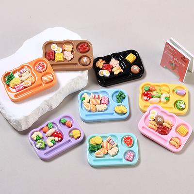 1Set Diy Puppenhaus Miniatur Frühstück Karotten Mehr Stile Essen Spielen Modell Spielen Haus Essen Puppenhaus Dekoration