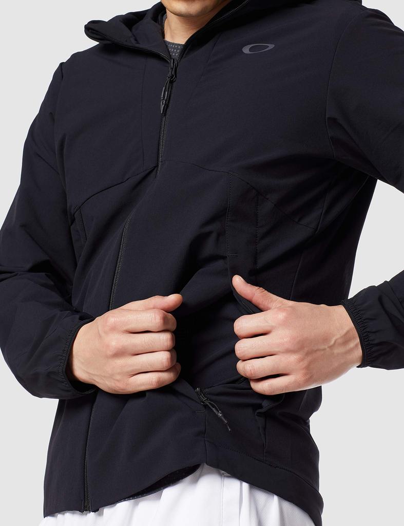 Oakley Enhance FGL Softshell Jacket US XS to Japanese size 1.7 Men's Blackout, (equivalent S)