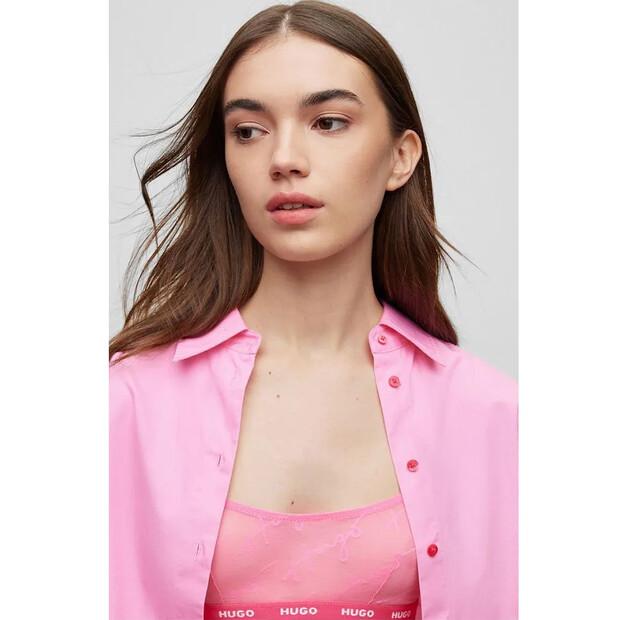 HUGO Ennia 10239169 рубашка с длинным рукавом
