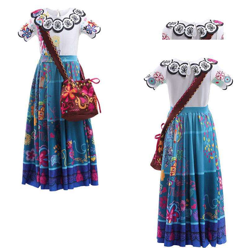The new magic full house princess dress Mirabel children's dress