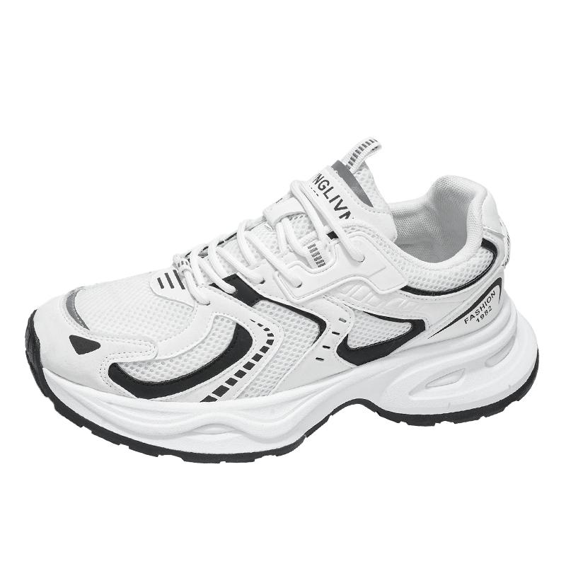 Men's Shoes, Breathable Mesh Thick-Soled Dad Shoes, Casual and Versatile Sports Shoes