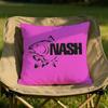 NNash Fishing logo Cushion Cover Soft Reversible Durable Pillow Cover MultiScene Use for Home Car Daily Comfort