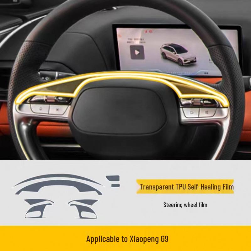 

24X Xiaopeng G9 Dashboard & Gear Shift Transparent Protector Film