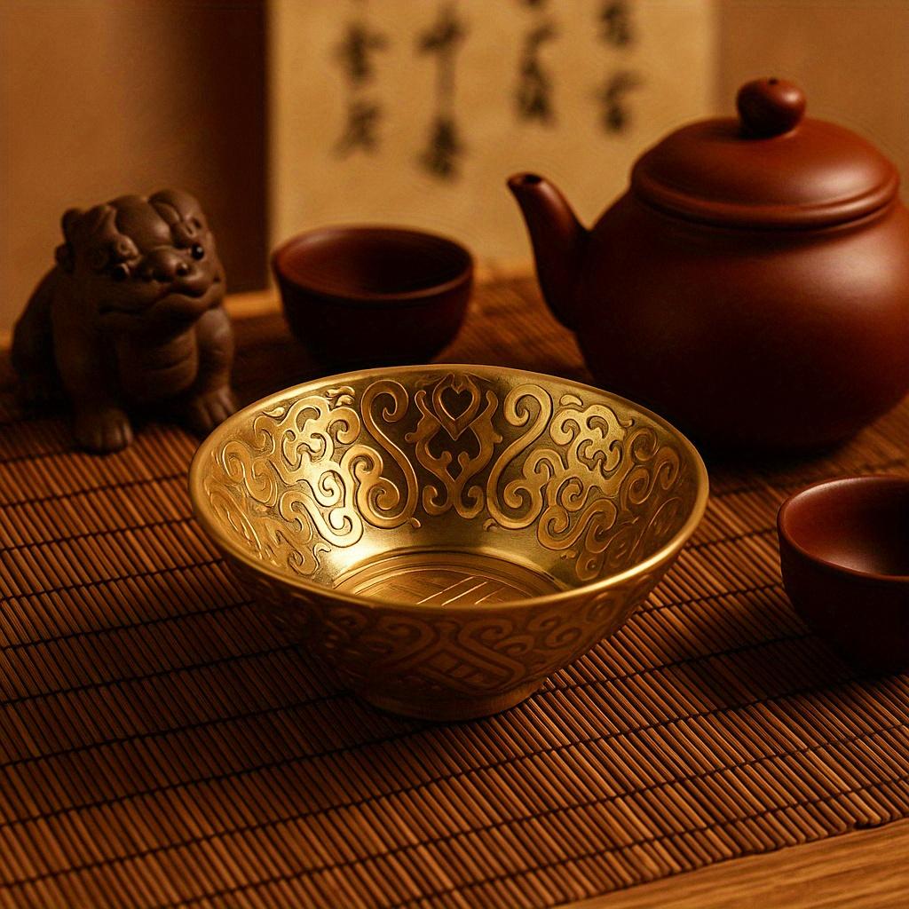 Dehua Ceramic Blue and White Bamboo Hat Cup Chinese Kung Fu Tea Cup Handmade Porcelain Tea Ware