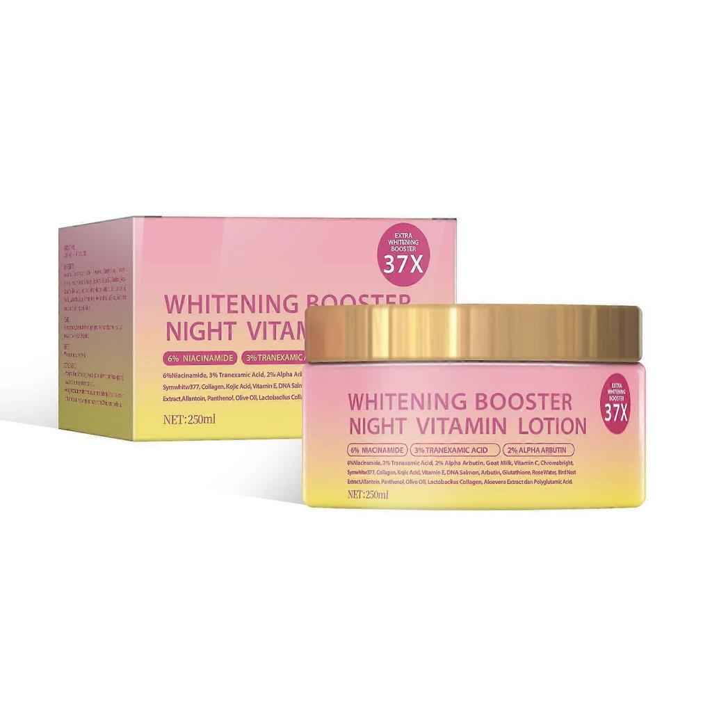Vitamin C & Collagen Face Moisturizer Night Cream - Hydrating, Reduces Fine Lines - Anti-Aging, Suitable for All Skin Types, 250ML