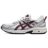 New Gel Venture 6 Low Top Running Shoes Women's White Silver 1012B359-104