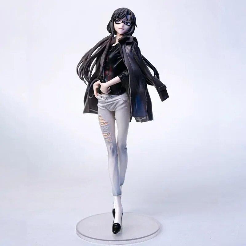 

Аніме Mari Makinami Illustrious Figurine RADIO NEON GENESIS EVANGELION EVA Фігурки ПВХ Колекція моделей Іграшки Подарунки сірий