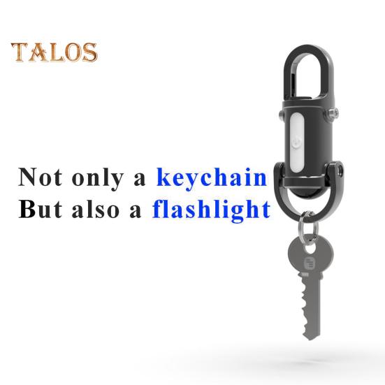 Portable LED Work Light Keychain Pendant Super Bright High Lumens Rechargeable Compact Work Light Flashlight Keyring