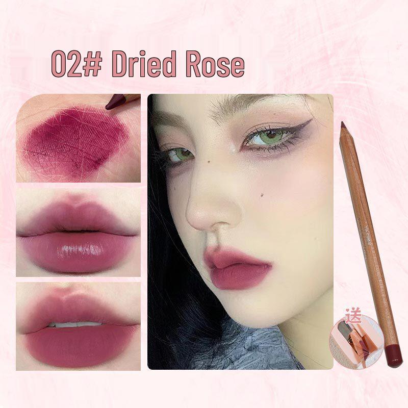 

Yan FAICCIA Мягкий матовый водостойкий карандаш для губ - Стойкий, не скатывается, подчеркивает форму губ 1.5g