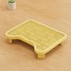 Cat Litter Mat with Raised Hollow Grid Sifting Step EasyTohygienic Pet Accessory for