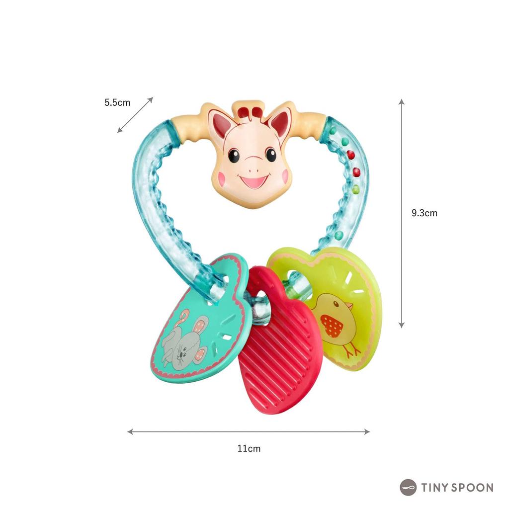 Sophie the Giraffe Japanese Vulli Teething ABS for Babies and Ages Ages Popular First Gift for Boys and Baby Toy [Heart Rattle] [Official Product]