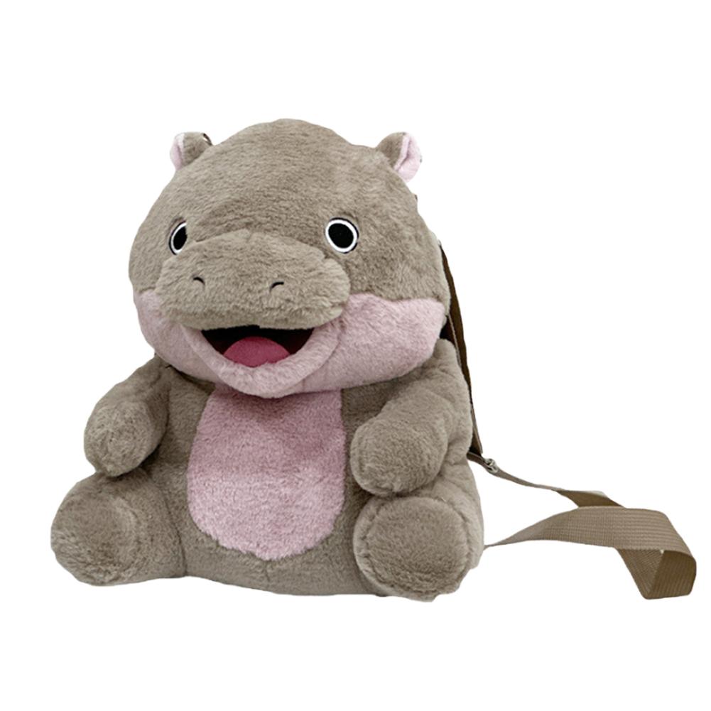 Moo Deng Hippo Plush Soft Baby Hippopotamus Stuffed Animal Pillow Cartoon Hippopotamus Pillow for Kids/Adults