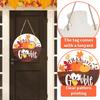 Charming Thanksgiving Decorative Wooden Sign For Autumn Harvest Festivities With Colorful Designs