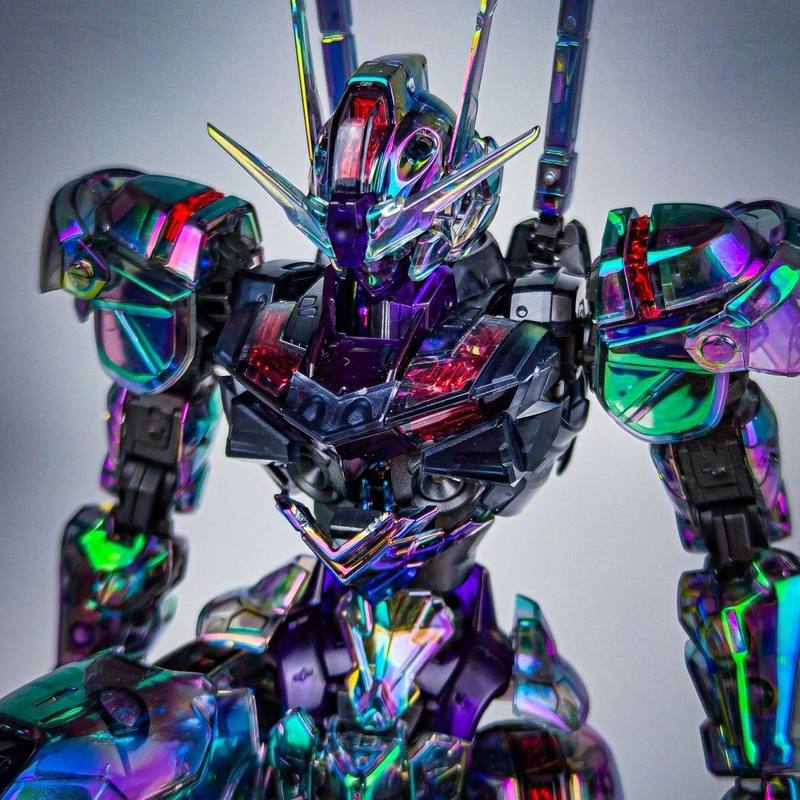 1/100 Scale Kunlun FM Aerial Laser Holographic Craftsmanship The Witch from Mercury Kunlun Domestic Version Assembly Model