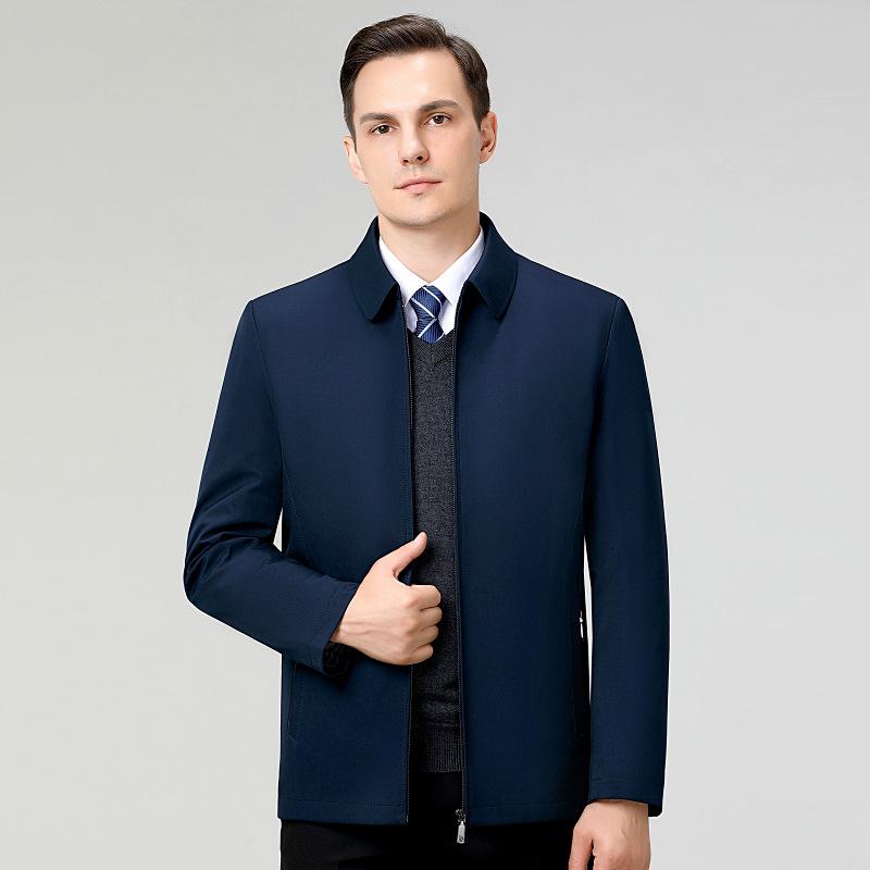 Winter middle-aged and elderly cotton jackets men's casual warm cotton clothes middle-aged dad winter clothes autumn and winter cotton jackets