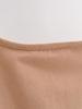 Solid Color U-Neck Spaghetti Strap Jumpsuit - New European American Slimming Tank Top for Women