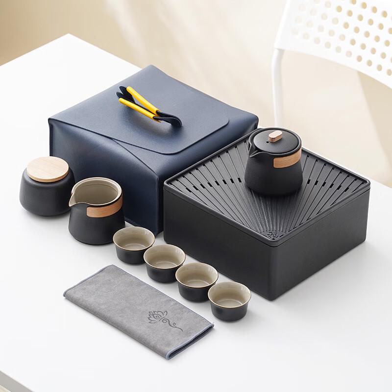 Керамический набор для китайской чайной церемонии ME Blue Case