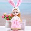 6-inch 13-joint Girls' Doll Toy, 17 Cm Interchangeable Barbie Doll Princess Set, Children's Birthday Gift