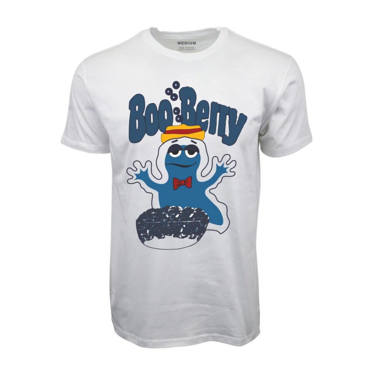 

BOO BERRY 80039;S PROMO WHITE GRAPHIC T-SHIRT Unisex T-Shirt S чёрный