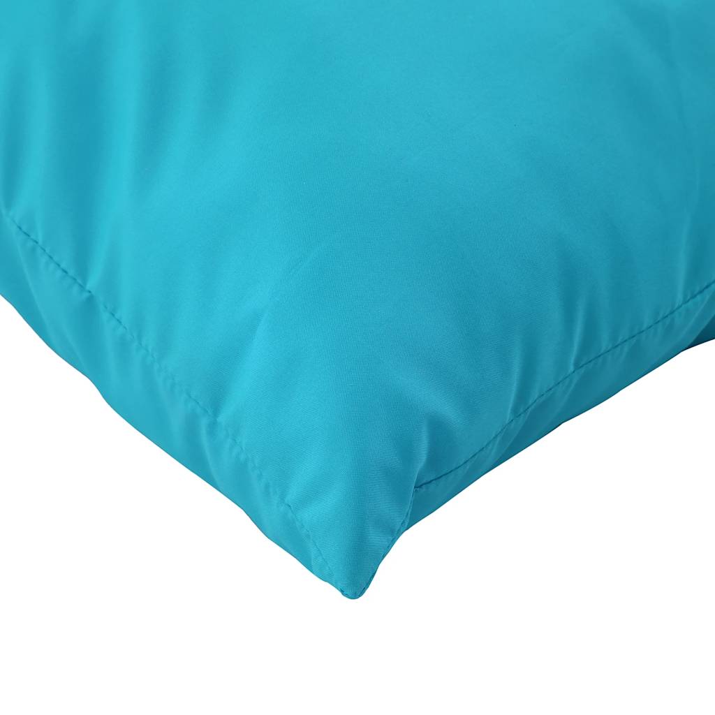 Vidaxl Pallet Cushions, 3 Pcs, Turquoise, Oxford Fabric