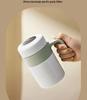316 Stainless Steel Office Thermos Mug with Handle for Tea Separation, Suitable for Men and Women