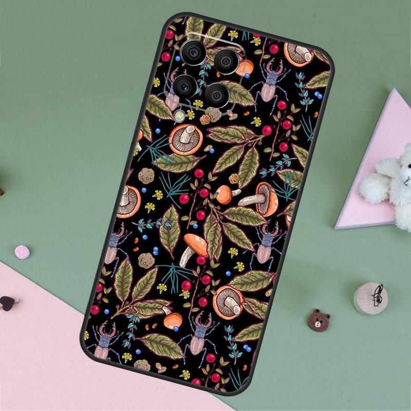 

грибной лес Для Samsung Galaxy M23 M12 M13 M14 M15 M35 M55 M34 M54 M33 M53 M31 M11 M32 M52 M06 M16 Чехол Samsung M20