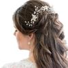 Vintage Wedding Bridal Pearl Flower Crystal Hair Pins