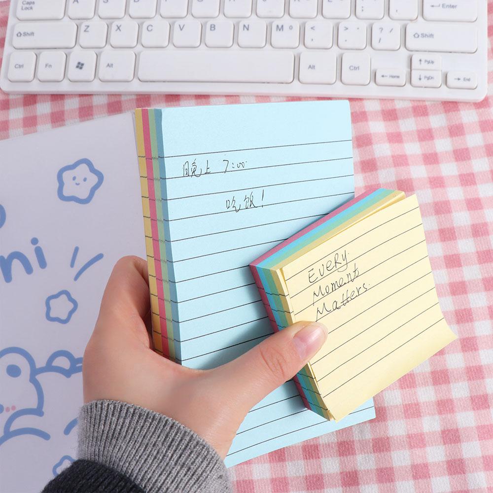 200 Sheets N Times Memo Pad Paper Diary Student Writing Marker Colorful Line Sticky Notes  Notebook