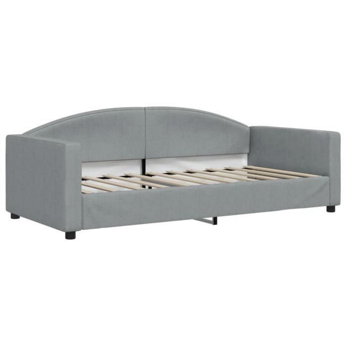 VidaXL Daybed Light Grey 90x190 Cm Fabric 354121
