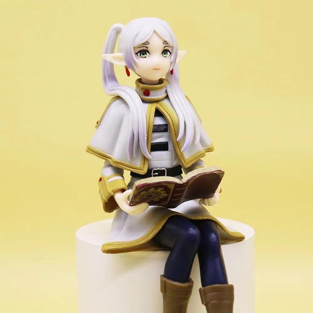 14cm Frieren: Beyond Journey's End Anime Figure Noodle Stopper Frieren Action Figure Frieren Figurine Collection Model