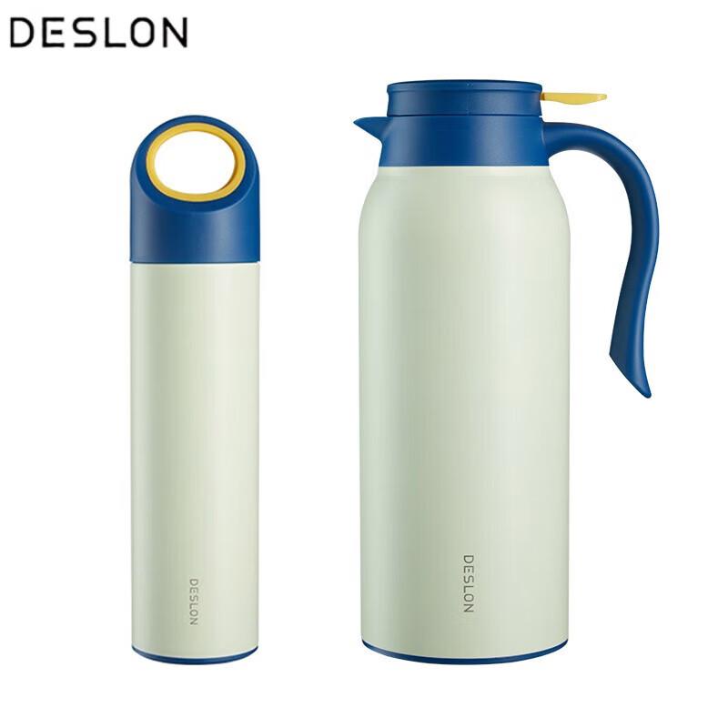 DESLON 304 Stainless Steel Vacuum Insulated Pot and Mug Set