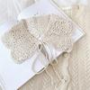 Fake Collars Shawl O-Neck Doll False Collar Shirt Women Hollow Crochet Lace Detachable Collar Clothes Accessories Faux Col