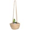 Hanging Flower Basket Woven Basket Suspended Flowerpot Plant Storage Containers for Plants Vegetables Fruits Cosmetics