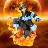 Figurină Shinra Kusakabe Anime Fire Force Efect Special Sânge Păpușă Desktop Model Golf Jucărie Cadou Ornamente Colecție
