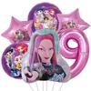Set di 6 Palloncini in Alluminio con Numeri da 0 a 9 per Festa di Compleanno a Tema Musicale Decorazione Baby Shower Regalo