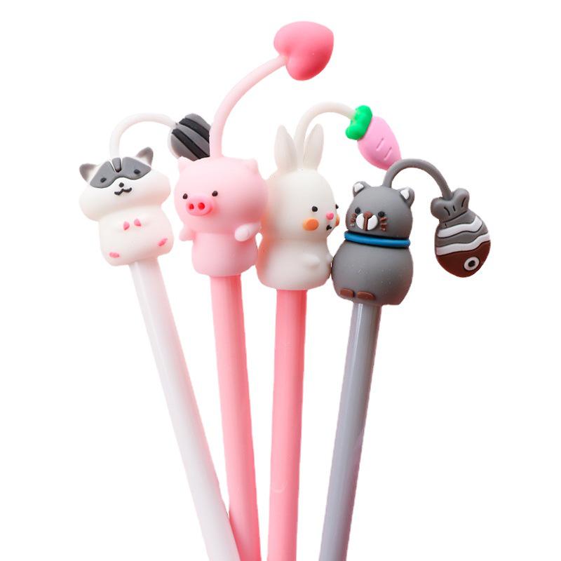 Korean Cartoon Cute Pet Paradise Neutral Pen - Fresh Student Exam Signature Pen