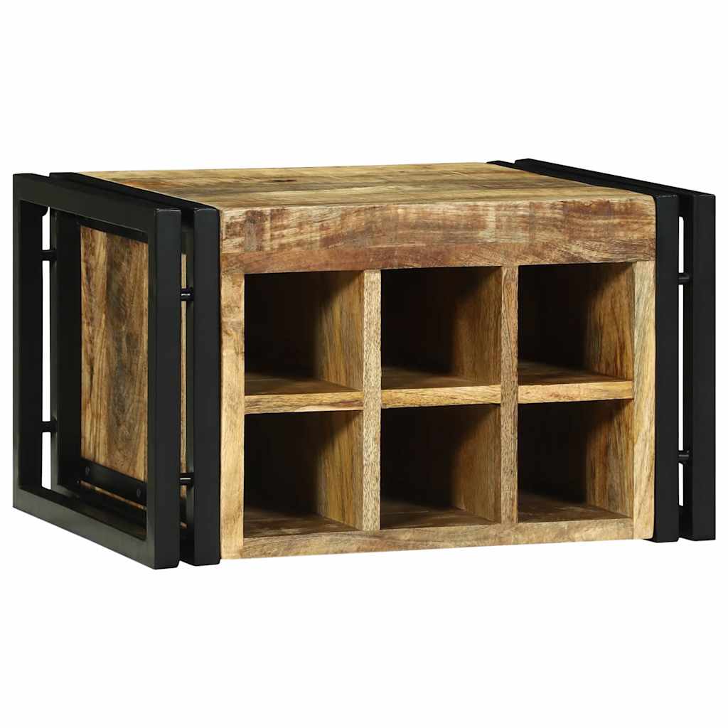 Wine Rack 2 pcs 46 x 35 x 27.5 cm Solid Mango Wood