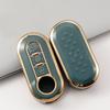 3 Buttons Tpu Car Flip Remote Key Case For Fiat 500 Panda Punto Bravo Ducato Peugeot Boxer Citroen Jumper Auto Key Bag Keychains