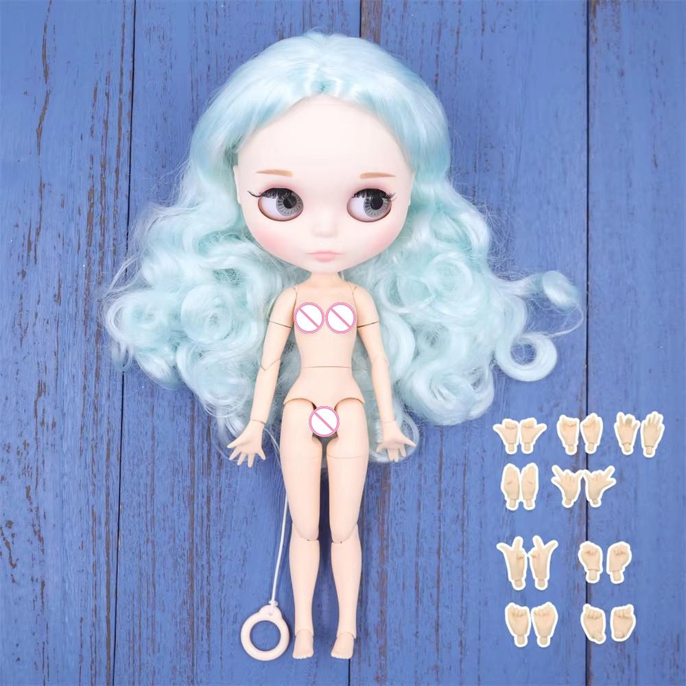 ICY DBS panenka Blyth Bílá pleť Lesklá tvář Matná tvář Kloubové tělo se sadou rukou A&B 1/6 bjd vhodné pro DIY make-up Speciální cena