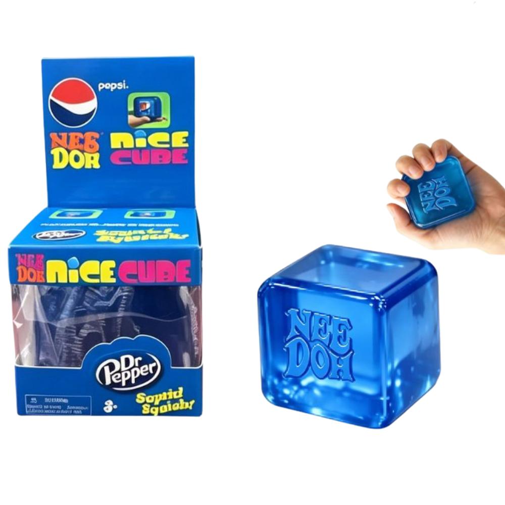 Juguete Apretable NeeDoh Medusa y Cubo de Moda, Gelatina Suave para Apretar Alivio del Estrés Juguete para Mover los Dedos, NeeDoh Sensorial para Niños y Adultos