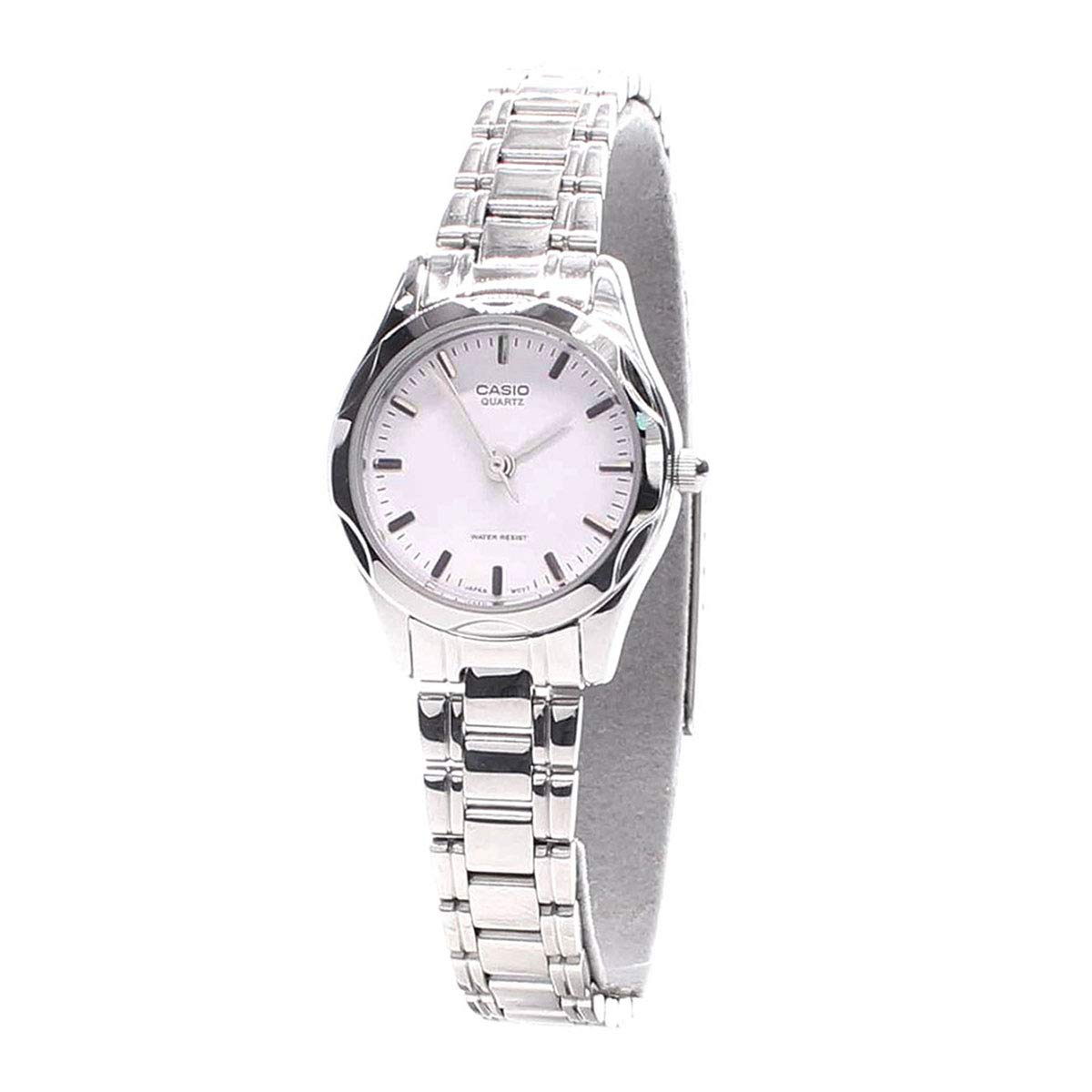 White Analog Quartz Women s Business Watch LTP-1275D-7A