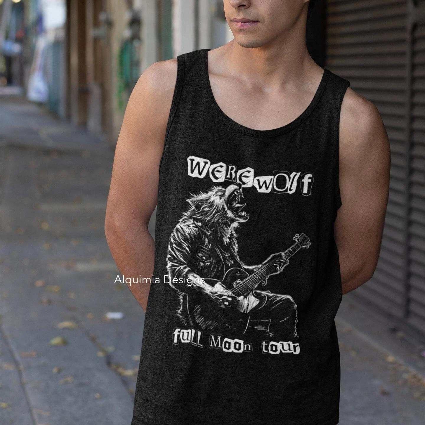 Werewolf Full Moon Tour Tank Top S