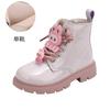 Fashionable and Cute Short Boots for Girls, Autumn and Winter Children's Fleece Boots