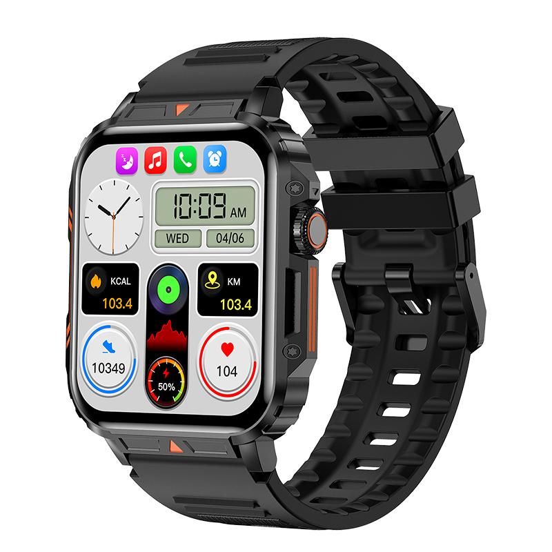 L81 Military Smart Watch Women Men Health Monitor Bluetooth Call Fitness Sport Waterproof Smartwatch for iPhone Android